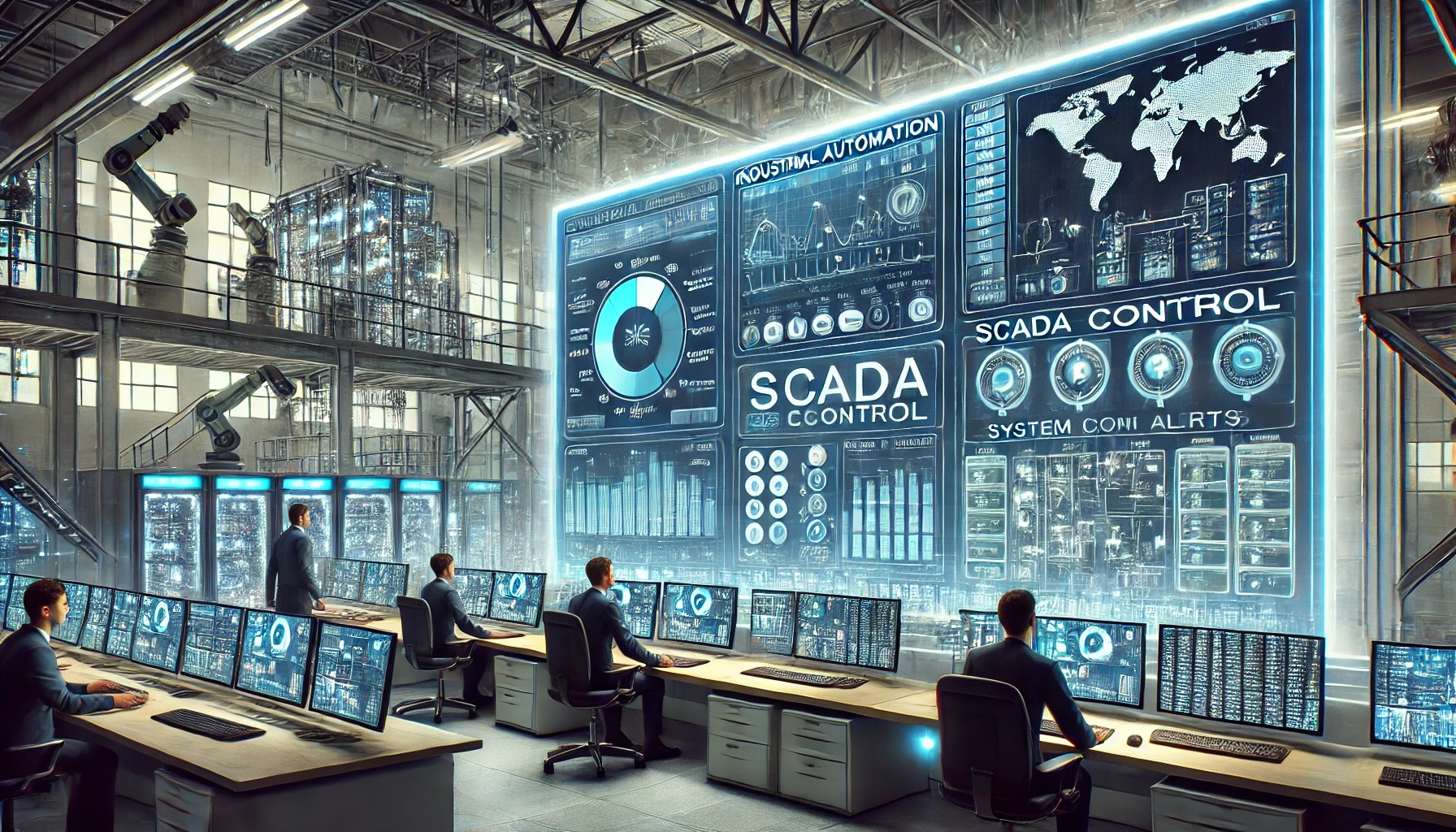 Image for PLC SCADA and Industrial Control Systems is The Backbone of ...